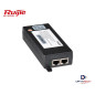 Reyee Adaptador Poe de 1 puerto 1000Base-T Poe+802.3at RUIJIE NETWORKS RG-E-130(GE)
