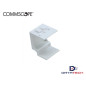 Dado ciego para face plate RJ45 color Blanco 1116412-3 commscope