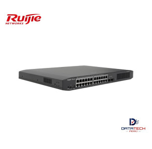 Switch de 26 puertos Gigabit Smart Poe, 24 Gigabit RJ45 Poe/Poe+ Puertos RUIJIE NETWORKS RG-ES226GC-P