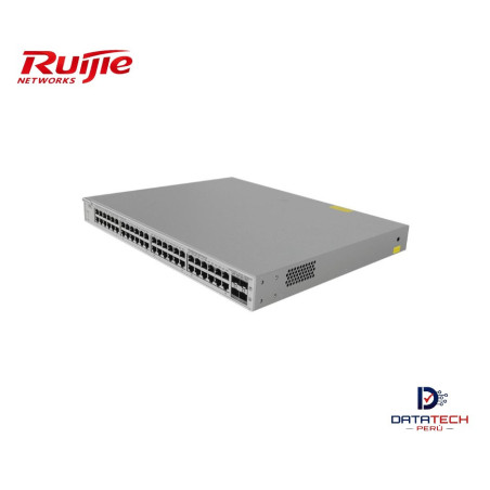 Switch 48 Port L2 Managed Poe 10G 48 Gigabit RJ45 Poe/Poe+ Puertos, 4 *10G SFP+ RUIJIE NETWORKS RG-NBS3200-48GT4XS-P