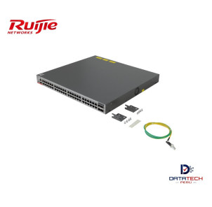 Switch 48-puerto 10/100/1000Base-T, y 4 1G/10G SFP+ Puertos, Soporte Poe+ RUIJIE NETWORKS RG-CS83-48GT4XS-PD