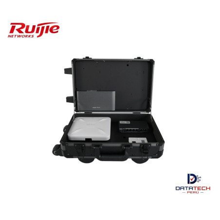Kit de demostración Ruijie, contiene 01 RG-MALETIN con cables, accesorios y regleta de poder RUIJIE NETWORKS RG-DEMO-KIT-1
