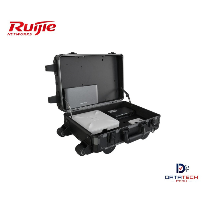 Kit de demostración Ruijie, contiene 01 RG-MALETIN con cables, accesorios y regleta de poder RUIJIE NETWORKS RG-DEMO-KIT-1 Kit de demostración Ruijie, contiene 01 RG-MALETIN con cables, accesorios y regleta de poder RUIJIE NETWORKS RG-DEMO-KIT-1