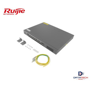 Switch L3 20 1G/10GBase-X SFP+ Puertos, 4 10G/25GBase-X SFP 28P 2PQSFP+ 40GBase-X QSFP+ RUIJIE NETWORKS RG-S6120-20XS4VS2QXS