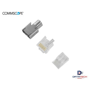 Conector Rj-45 Cat 6 Blindado 3 Piezas Caja por 100Und Commscope 6-2111979-2