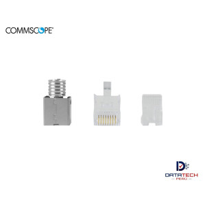 Conector Rj-45 Cat 6 Blindado 3 Piezas Caja por 100Und Commscope 6-2111979-2