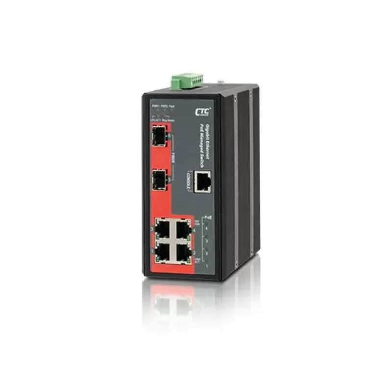 Interruptor PoE Industrial Gestionado 1G/2.5G IGS+402SM-4PH24 Interruptor PoE Industrial Gestionado 1G/2.5G IGS+402SM-4PH24
