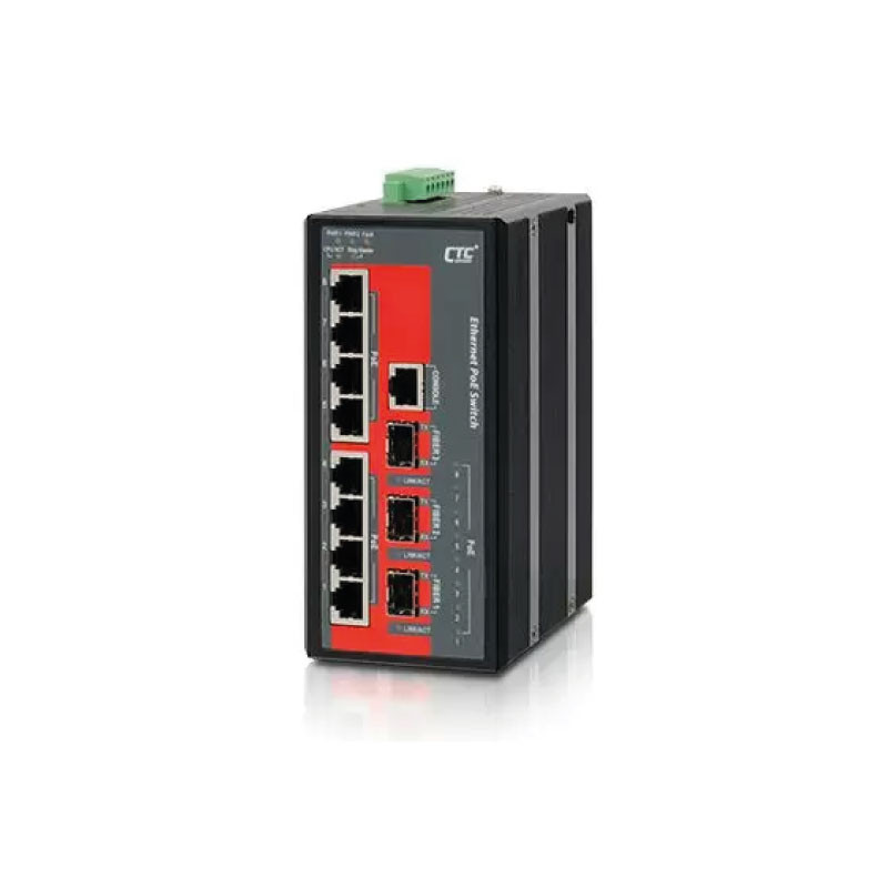 Conmutador PoE gestionado industrial IFS+803GSM-8PH Conmutador PoE gestionado industrial IFS+803GSM-8PH