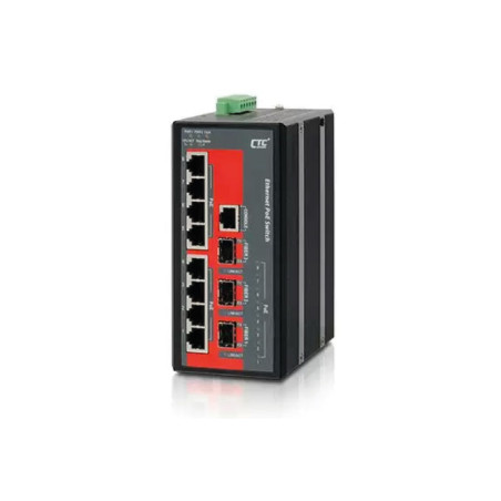 Conmutador PoE gestionado industrial IFS+803GSM-8PH