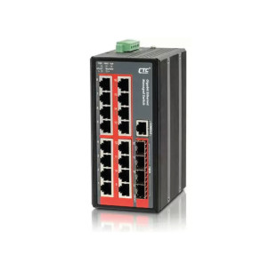 Interruptor GbE Industrial Gestionado IGS-1604SM