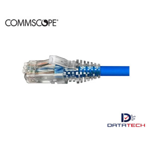 Patch cord UTP RJ45 LSZH cat 6 de 1m Color Azul NPC06UZDB-BL001M Commscope