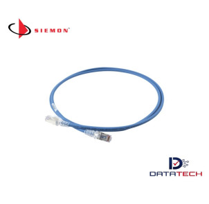ZM6A-S05-06B | Patch Cord Cat6A LSZH 1.5M Azul-Siemon