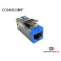 Jack modular RJ45 categoría 6A Blindado color Azul 2153449-6 Commscope