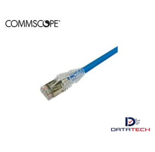 Patch cord F/UTP RJ45 LSZH cat 6A de 2m Color Azul NPC6ASZDB-BL002M Commscope