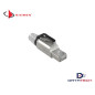 ZP1-6AS-01B | Plug CAT6A Blindado 22-26 AWG. Incluye bota con latch de protección-Siemon