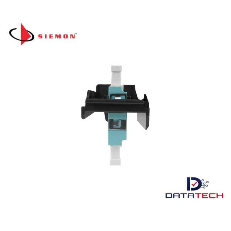 LVA12-LCQ-BC-A | Panel FO LightVerse con 12 Acopladores LC OM3 color Aqua-Siemon
