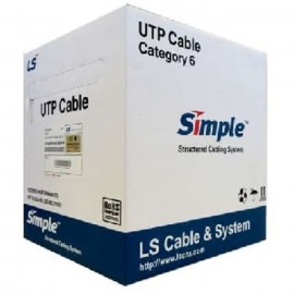 CABLE UTP CAT 6 LS 4Px23AWG...