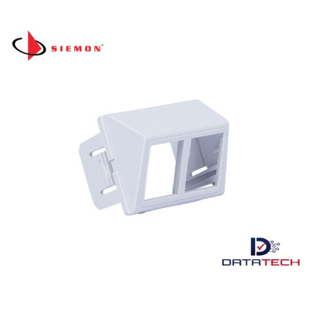 CTE-MXA-02-02 | Adaptador Angular 2 Ptos, Placas Serie CT-Siemon