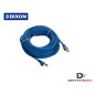 Cable Patch Cord UTP Cat. 6 Color Azul 3mtr URT46F4U/03M4B6 Dixon
