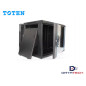 Gabinete de pared pivotable de 18RU Alt. 90cm Ancho 60cm Prof. 55cm Z2.6418.9001 TOTEN Gabinete de pared pivotable de 18RU Alt. 90cm Ancho 60cm Prof. 55cm Z2.6418.9001 TOTEN