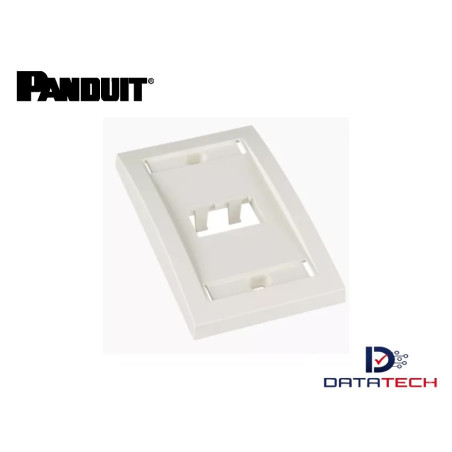 Face plate de 2 puertos Iconeable blanco CFPE2IWY Panduit Pannet