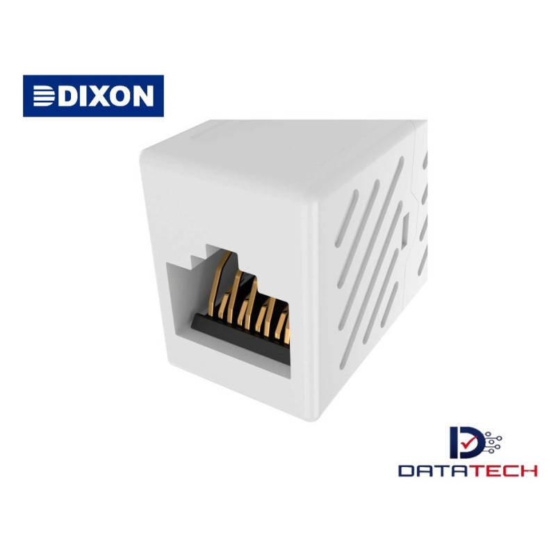 Acoplador RJ-45 a RJ-45 Hembra Cat. 6 JE315A-C6/WH Dixon