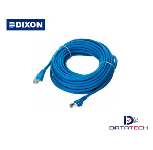 Cable Patch Cord UTP Cat. 5e color azul 24 AWG 10 mtrs | URT4EM4Y/10M4B6 | Dixon