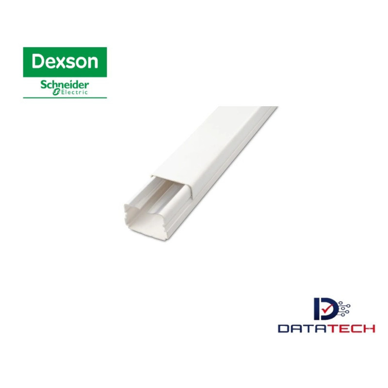 DXN10041 | Canaleta de pared 20×12 color blanco sin adhesivo schneider-Dexson