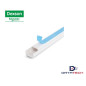 DXN10051 | Canaleta de pared 20x12 color blanco Con Adhesivo schneider-Dexson