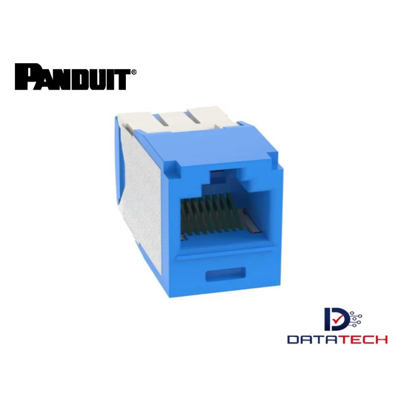 Jack modular RJ45 Mini-Com cat 6A color Azul CJ6X88TGBU Panduit Pannet