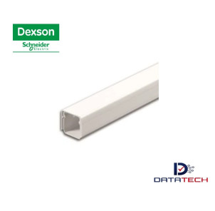 DXN10061 | Canaleta de pared 20x20 color blanco schneider-Dexson