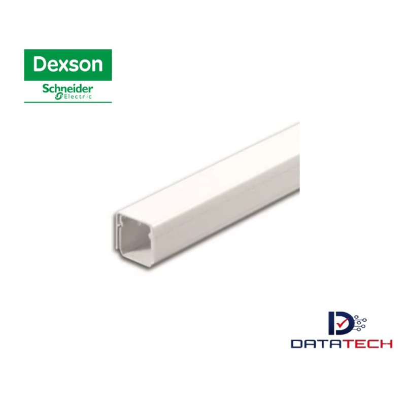 DXN10061 | Canaleta de pared 20x20 color blanco schneider-Dexson
