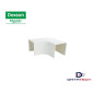 DXN11063 | Accesorio Angulo Plano Blanco 25X25 schneider-Dexson