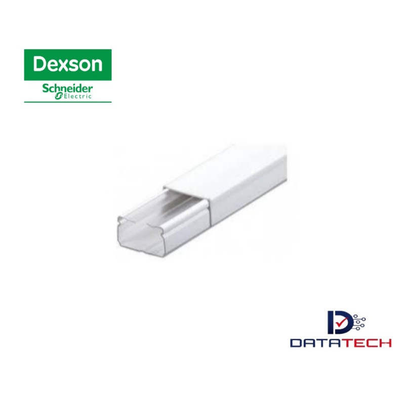 DXN10141 | Canaleta de pared 40x25 color blanco sin adhesivo schneider-Dexson