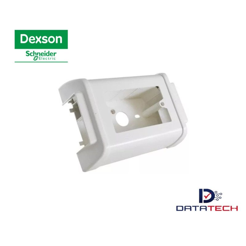 DXN5006S | Caja Nova Para Canaleta 60X40Mm2 Blanco Dexson