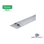 DXN10013 | Canaleta Gris de piso 60x13 Sin Adhesivo schneider-Dexson