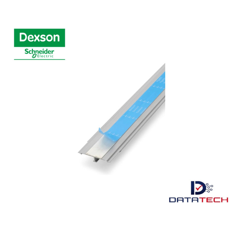 DXN10023 | Canaleta Gris de piso 60x13 Con Adhesivo schneider-Dexson