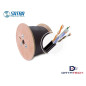 202043010 | Cable de red Sólido U/UTP Exterior Categoría 6 color negro 23 AWG-Satra 202043010 | Cable de red Sólido U/UTP Exterior Categoría 6 color negro 23 AWG-Satra