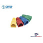 0111060004 | Capuchas para Conector Plug RJ45 Paquete x100 unidades-Satra
