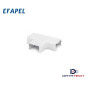 10031ABR | Accesorio Derivacion en T Para canaleta 20X12.5 blanco-Efapel