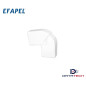 10063ABR | Accesorio Angulo plano para canaleta 40X16 blanco-Efapel