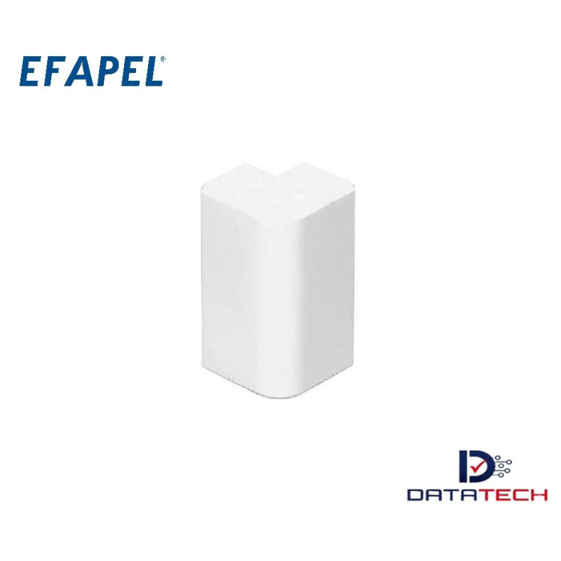 10066ABR | Accesorio Angulo externo  para canaleta 40X16 blanco-Efapel