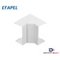 10092RBR | Accesorio Ángulo Interno para Canaleta 110x50 blanco-Efapel