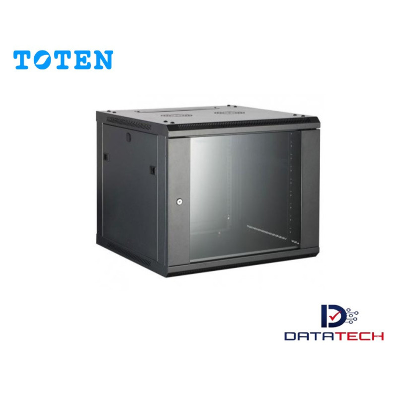 Gabinete de pared fijo de 15RU Alt. 77cm Ancho 60cm Prof. 45cm P2.6415.9001 TOTEN